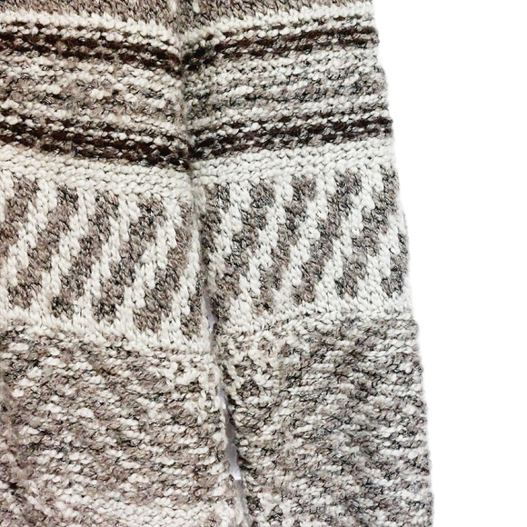 Lucky Brand Womens Open Cardigan Southwestern Long Sleeve Sweater Soft Size M - Picture 5 of 8